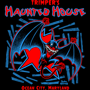 Haunted House “Stephen Blickenstaff Bat” Hooded Sweatshirt